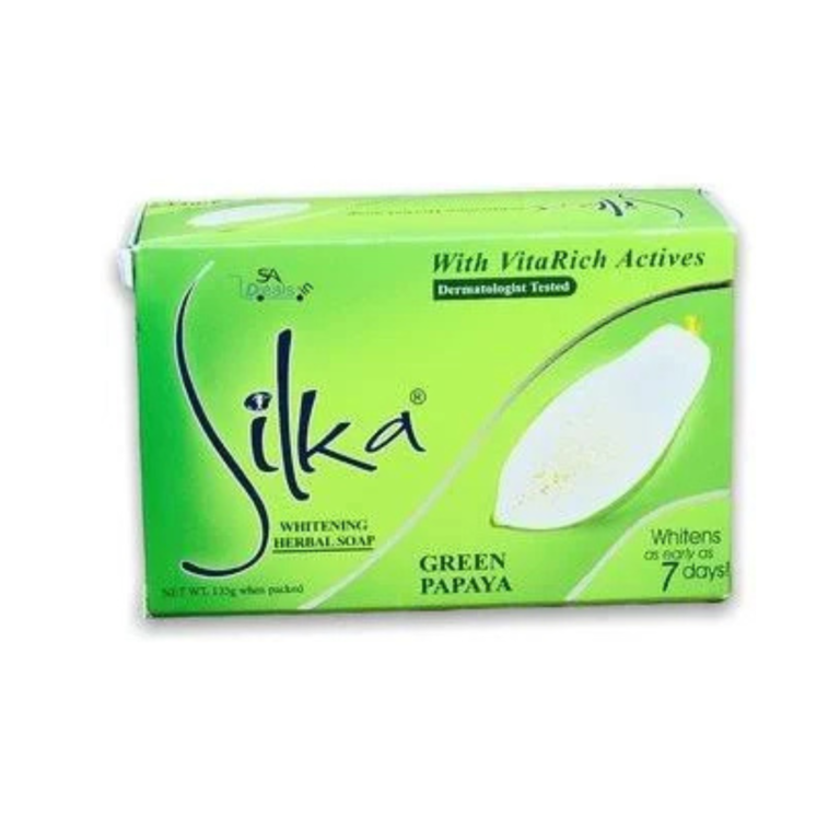 Silka Whitening Green Papaya Soap