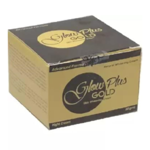 glow plus gold whitening night cream
