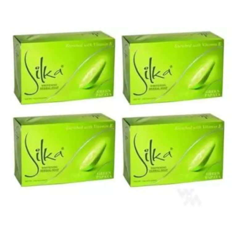 Green Silka Papaya Soap.