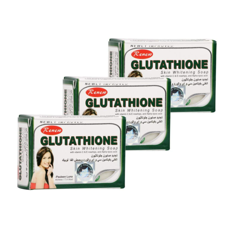 RENEW Glutathione Soap Pack of 3