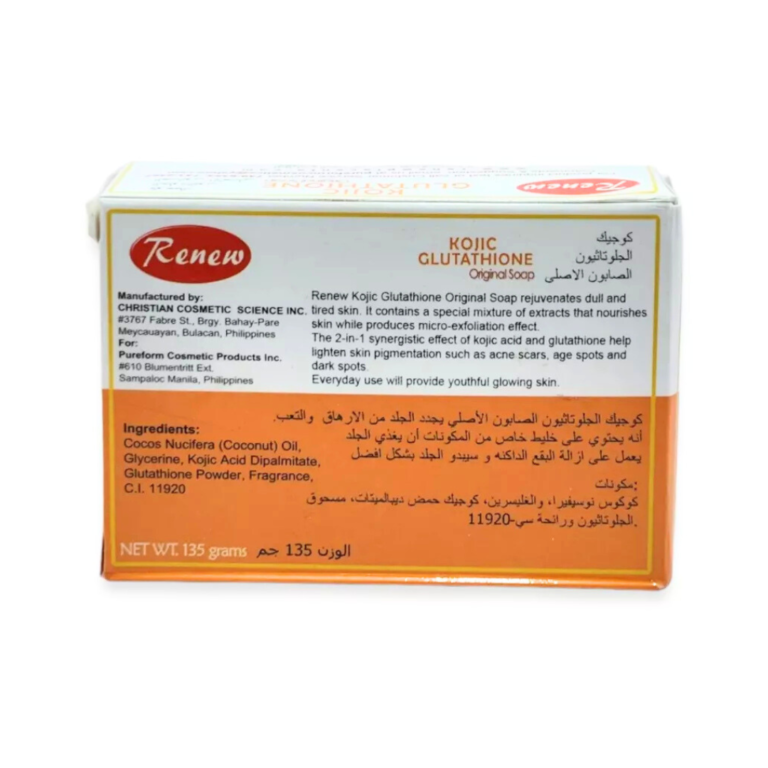 renew kojic glutathione soap